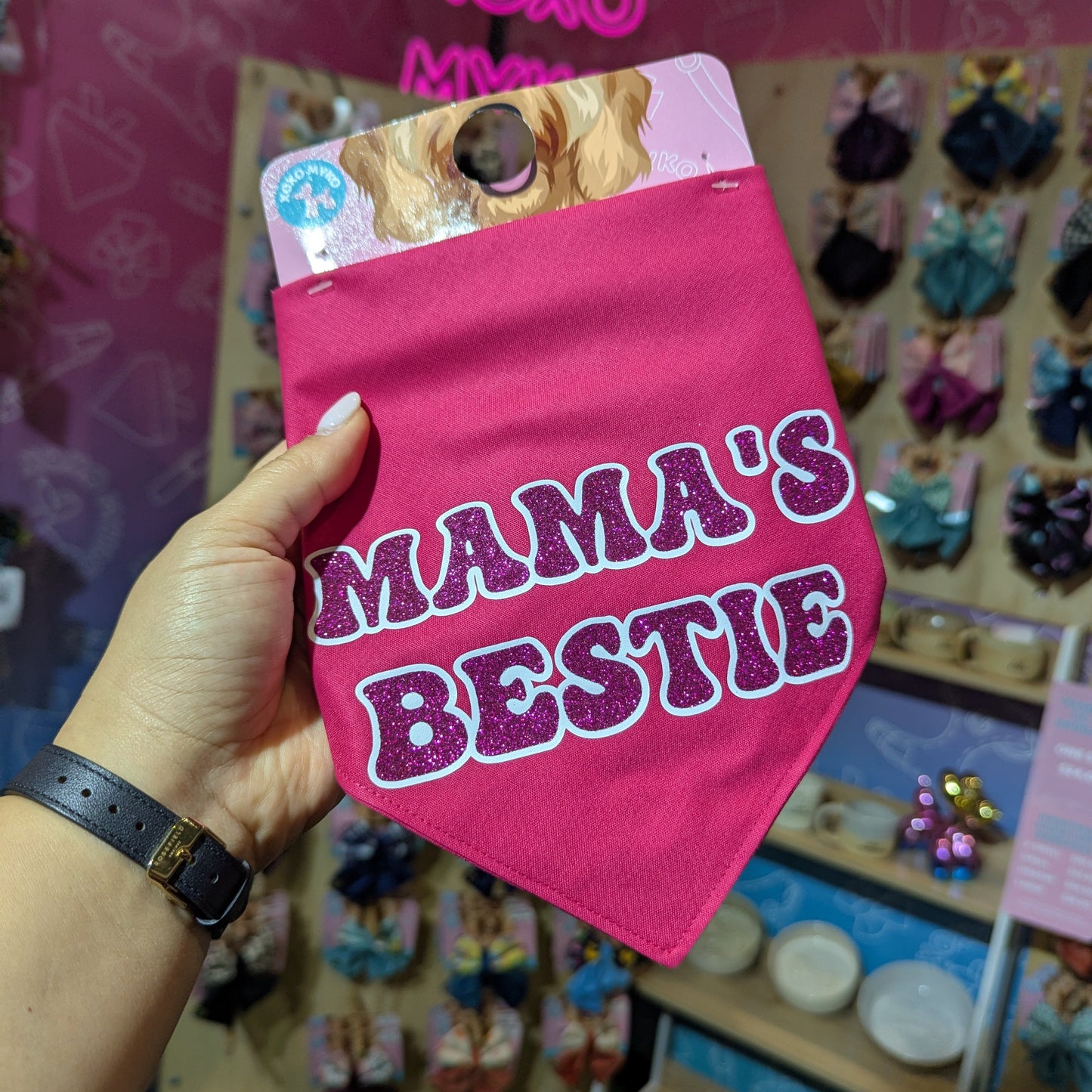 Mama's Bestie - Tie Up Bandana (One Size)