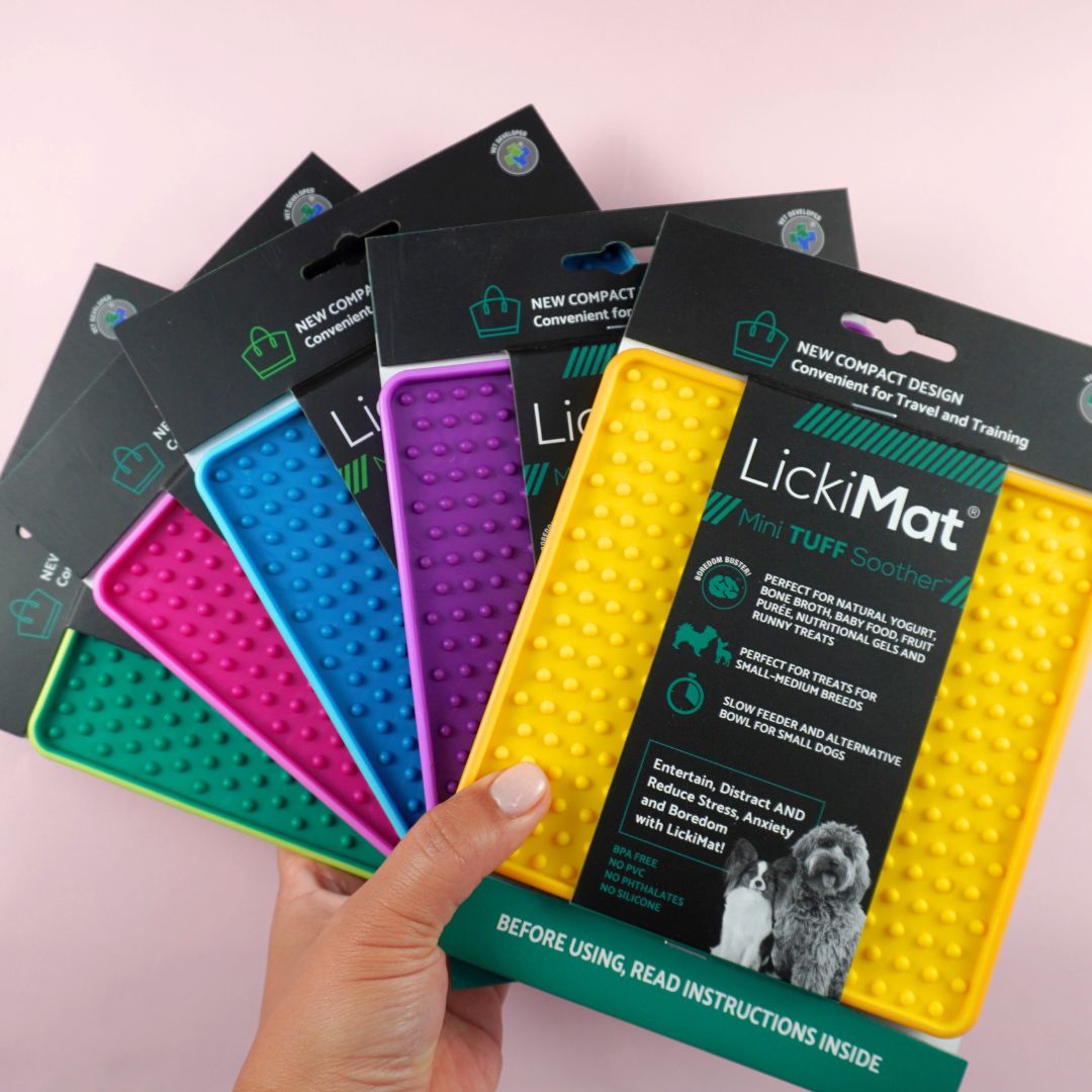 LickiMat - Mini Tuff Soother for Cats or Small Dogs