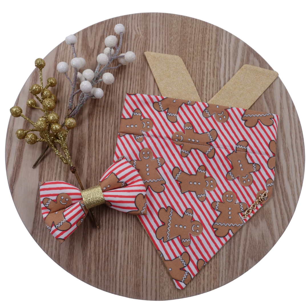 Santas Cookies - Bow Tie