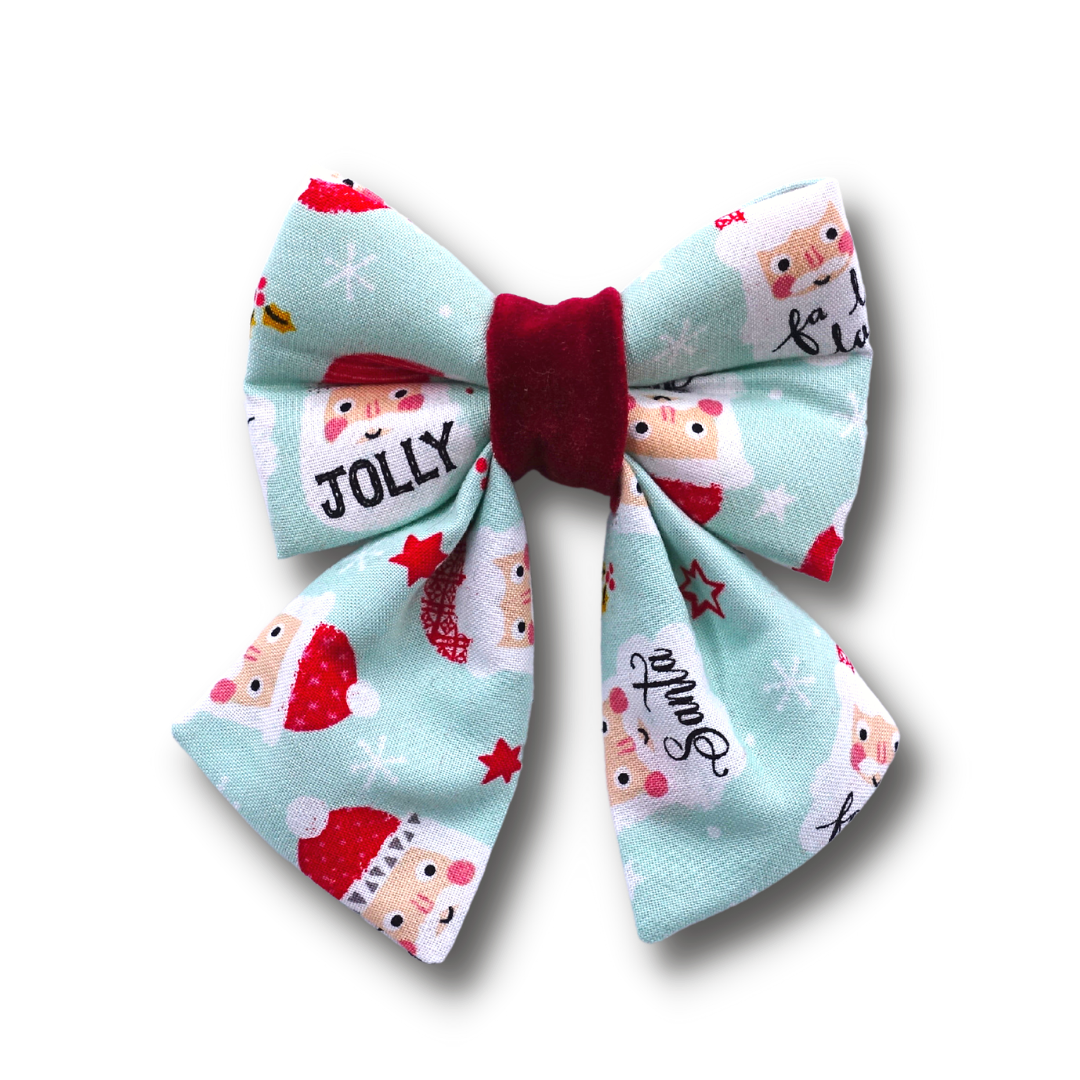 Jolly Santa - Sailor Bow