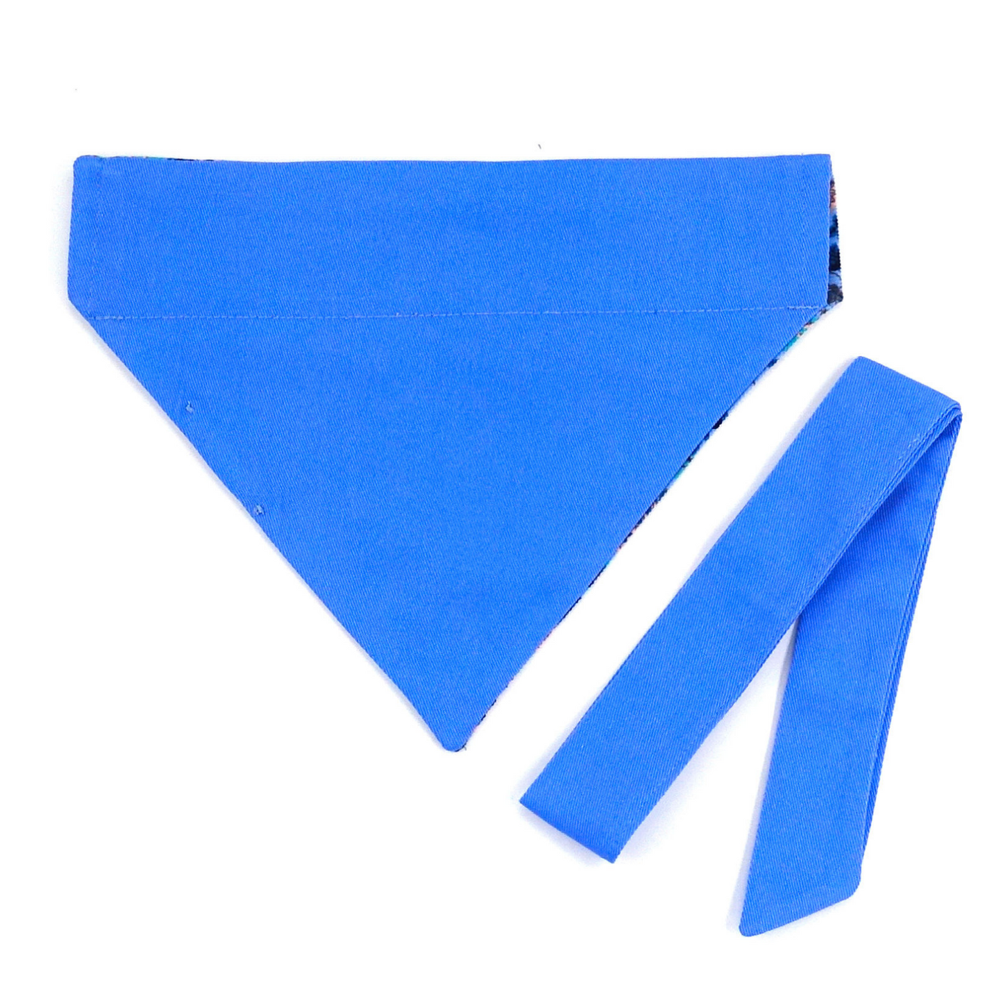 Cornflower Blue Floral Bandana