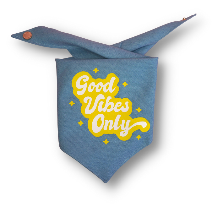 Good Vibes - Tie Up Bandana (One Size)