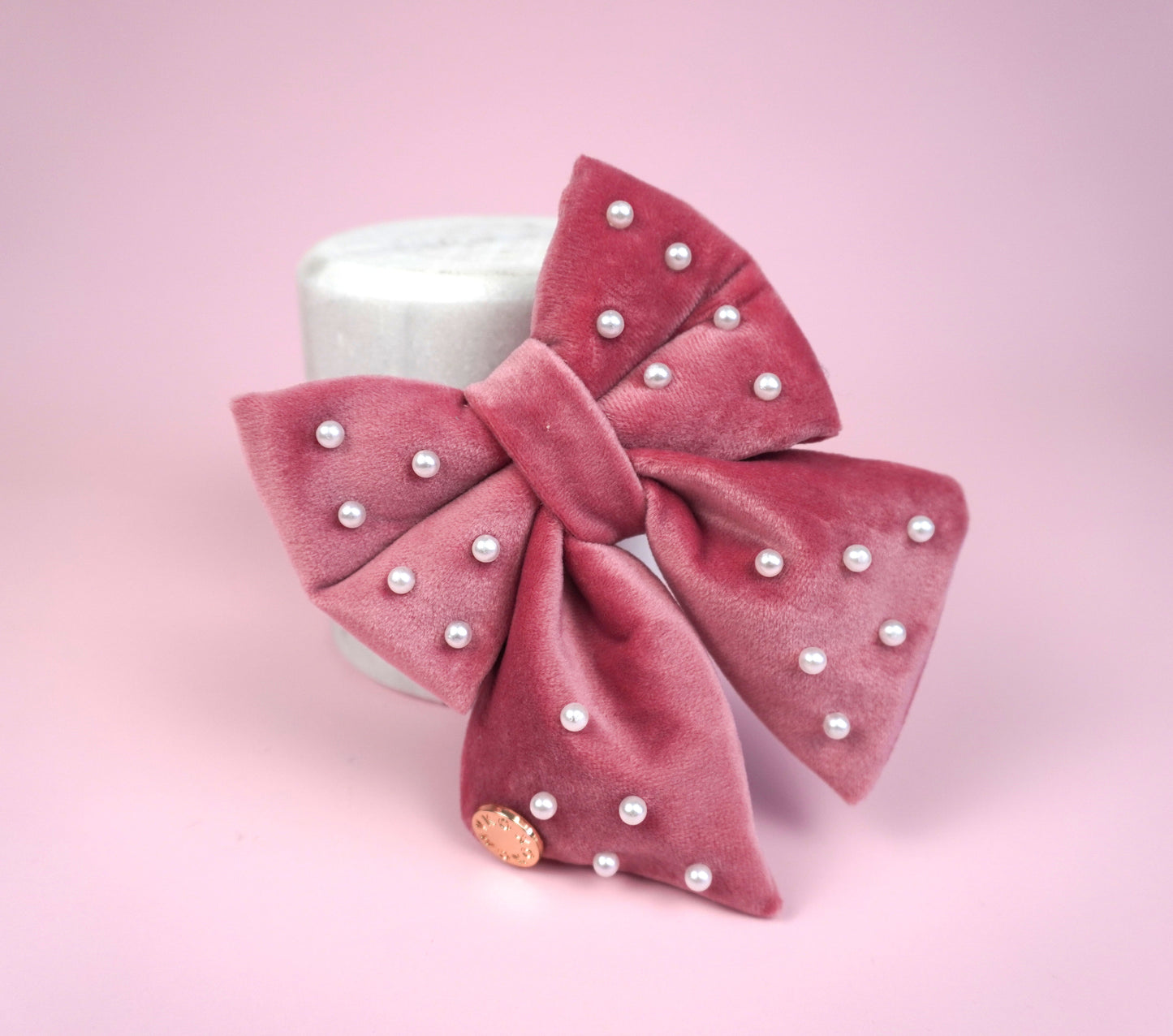 Très Chic Sailor Bow - Rose Pink