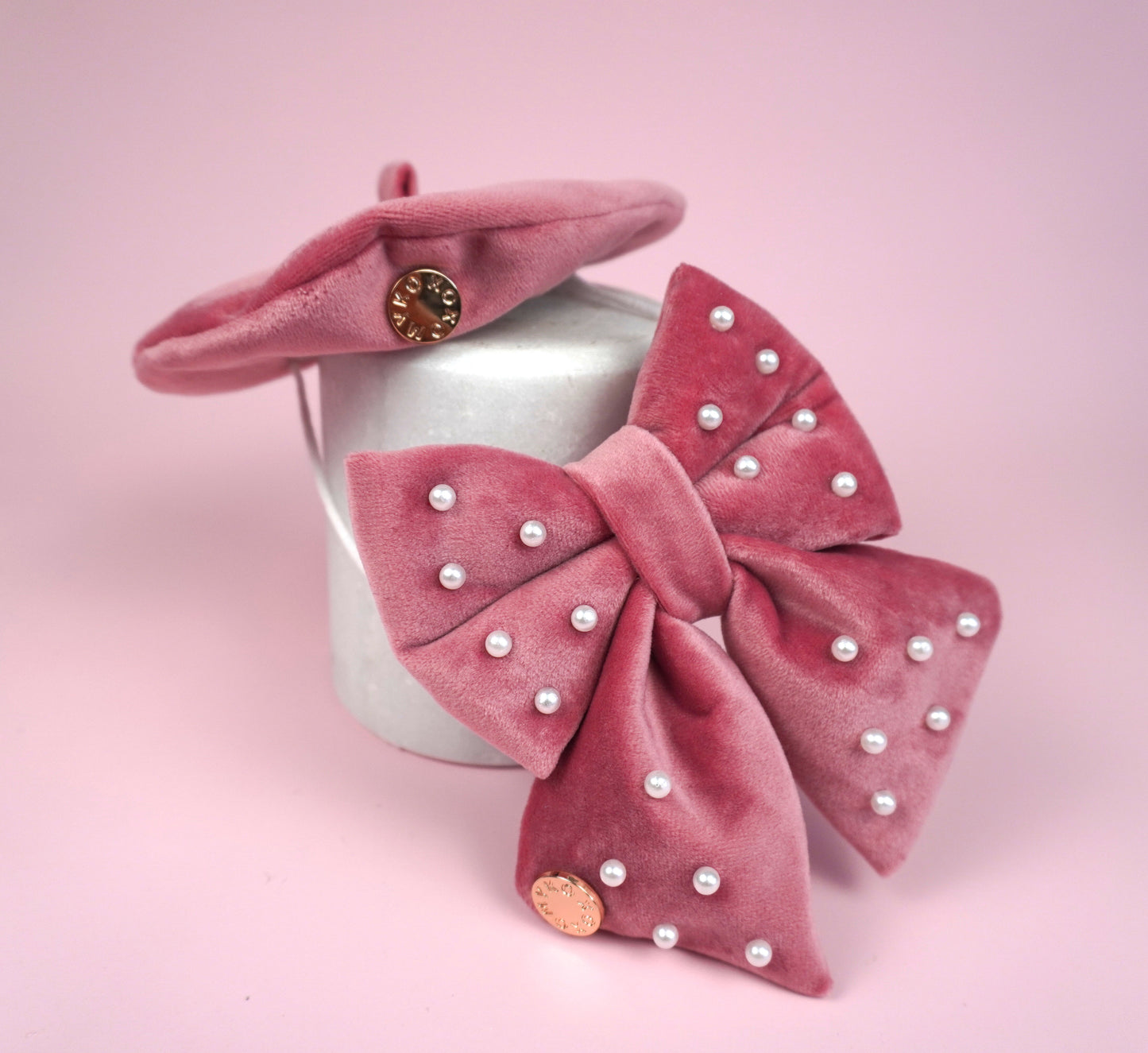 Très Chic Sailor Bow - Rose Pink