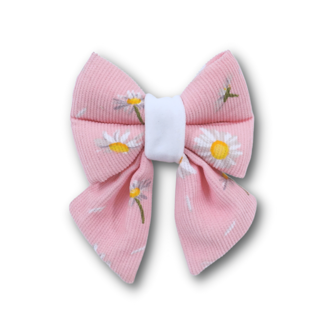 Pink Daisy - Sailor Bow