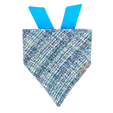Load image into Gallery viewer, Bring It On Blue Tweed Bandana
