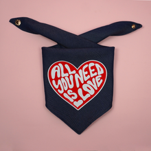 Load image into Gallery viewer, All You Need is Love - Tie Up Bandana (One Size)

