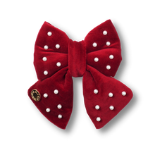 Load image into Gallery viewer, Très Chic Sailor Bow - Red
