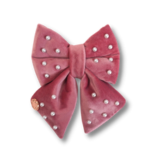 Load image into Gallery viewer, Très Chic Sailor Bow - Rose Pink
