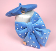 Load image into Gallery viewer, Très Chic Beret - Cornflower Blue
